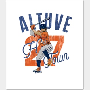 Jose Altuve Houston Arch Posters and Art